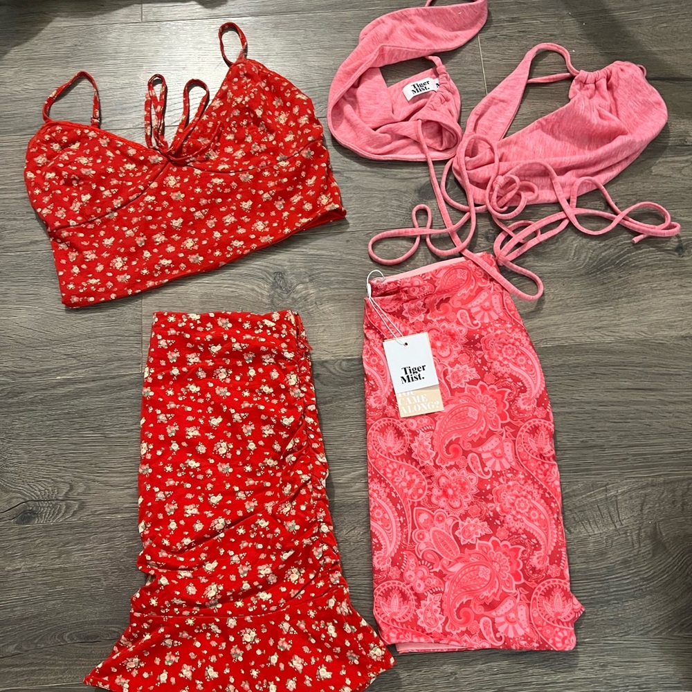 Tiger Mist Brand New m/L Pink Red